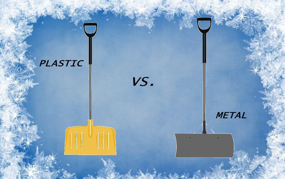 Metal Snow Shovel Vs. Plastic Snow Shovel - The Winner Is 2