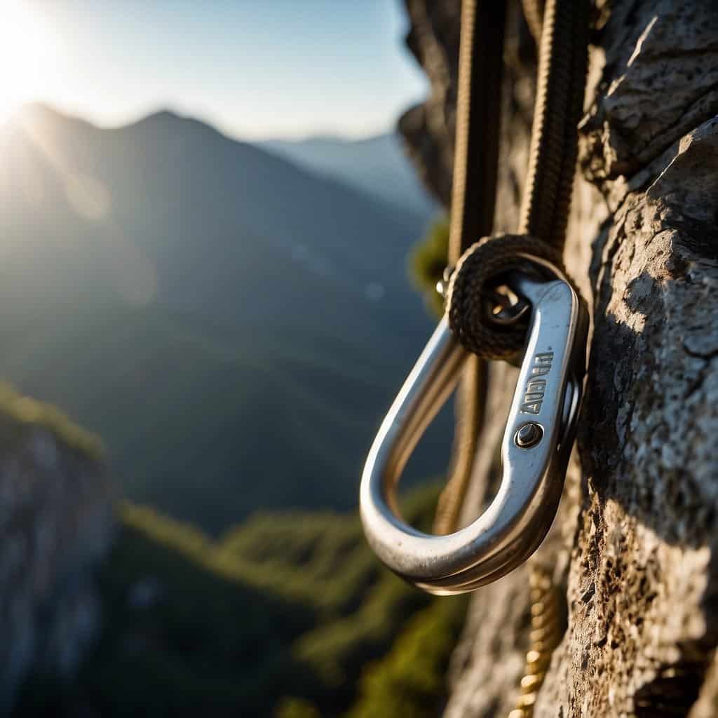 a close up of a rope