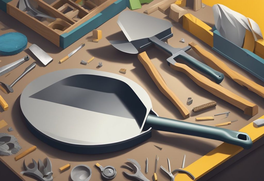 a group of tools on a table